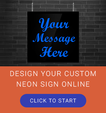 Custom Neon Text Sign